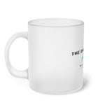 Dreams & Hustle | Frosted Glass Mug