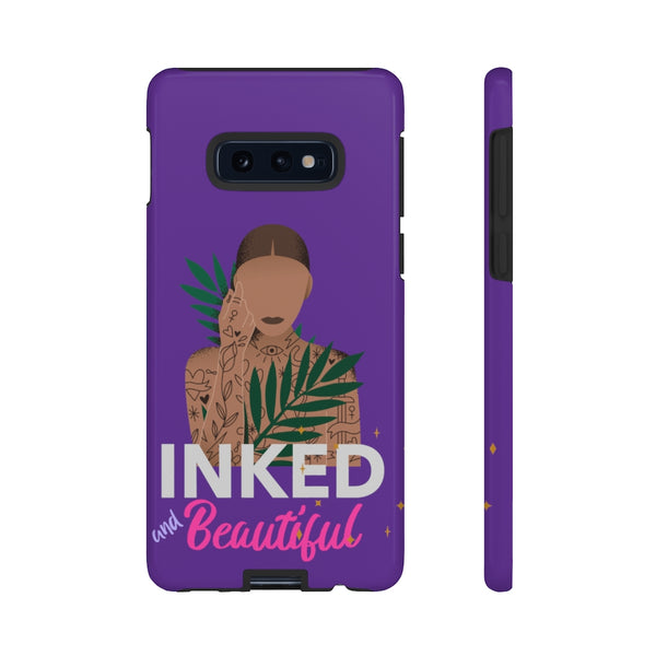 Inked & Beautiful | Tough Cases (Purple)