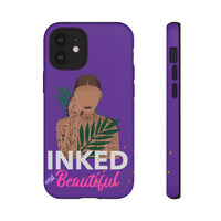 Inked & Beautiful | Tough Cases (Purple)