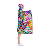 Graffiti Luv | Hooded Blanket