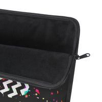 Black Confetti | Laptop Sleeve (Available in Multiple sizes)