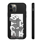 BLCK Mixed w/a lil Hip-Hop & RnB | Tough Phone Case (Available for iPhone & Samsung Models)