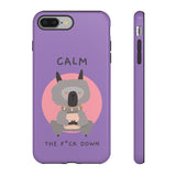 Calm The F*ck Down | Tough Phone Case (Available for IPhone & Samsung)