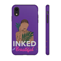 Inked & Beautiful | Tough Cases (Purple)