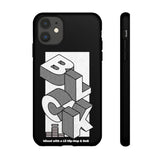 BLCK Mixed w/a lil Hip-Hop & RnB | Tough Phone Case (Available for iPhone & Samsung Models)