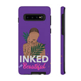 Inked & Beautiful | Tough Cases (Purple)