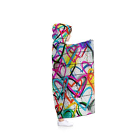 Graffiti Luv | Hooded Blanket