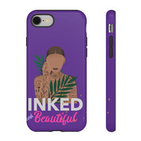 Inked & Beautiful | Tough Cases (Purple)