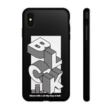 BLCK Mixed w/a lil Hip-Hop & RnB | Tough Phone Case (Available for iPhone & Samsung Models)