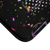Black Confetti | Bath Mat
