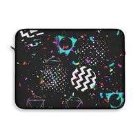 Black Confetti | Laptop Sleeve (Available in Multiple sizes)