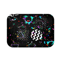 Black Confetti | Bath Mat