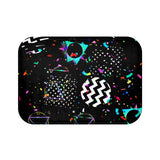 Black Confetti | Bath Mat