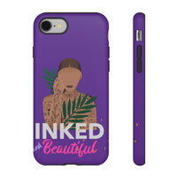 Inked & Beautiful | Tough Cases (Purple)