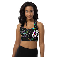 Longline sports bra