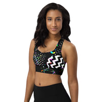 Longline sports bra