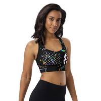 Longline sports bra