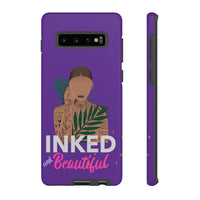 Inked & Beautiful | Tough Cases (Purple)