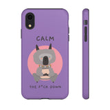 Calm The F*ck Down | Tough Phone Case (Available for IPhone & Samsung)