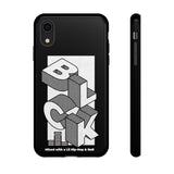 BLCK Mixed w/a lil Hip-Hop & RnB | Tough Phone Case (Available for iPhone & Samsung Models)