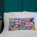 Graffiti Luv | Throw Pillow (Available in Two sizes)