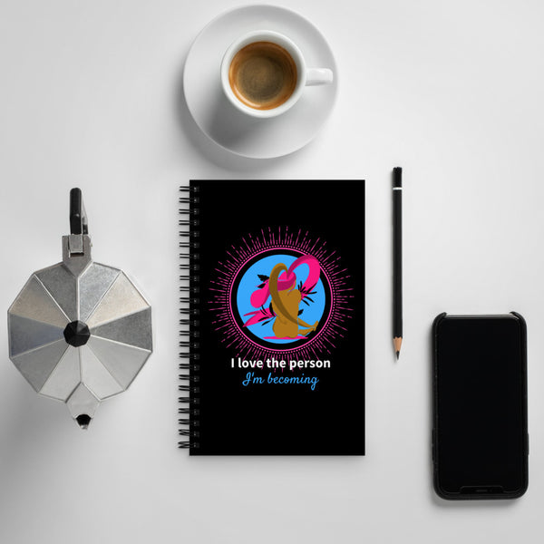 Becoming | Spiral notebook